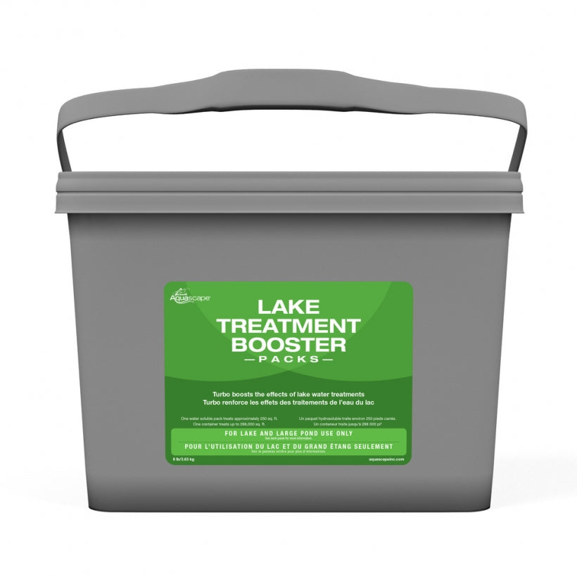 Lake Treatment Booster Packs enhance natural water clarity.