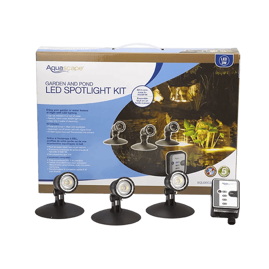 Aquascape 3-Light Spotlight Kit (Warm White) - Rosty Market Inc.