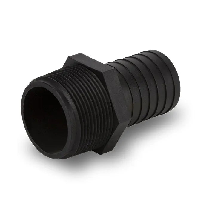Aquascape Poly MPT x Barb Hose Adapters — 1-1/2" MPT x 1-1/2" BARB