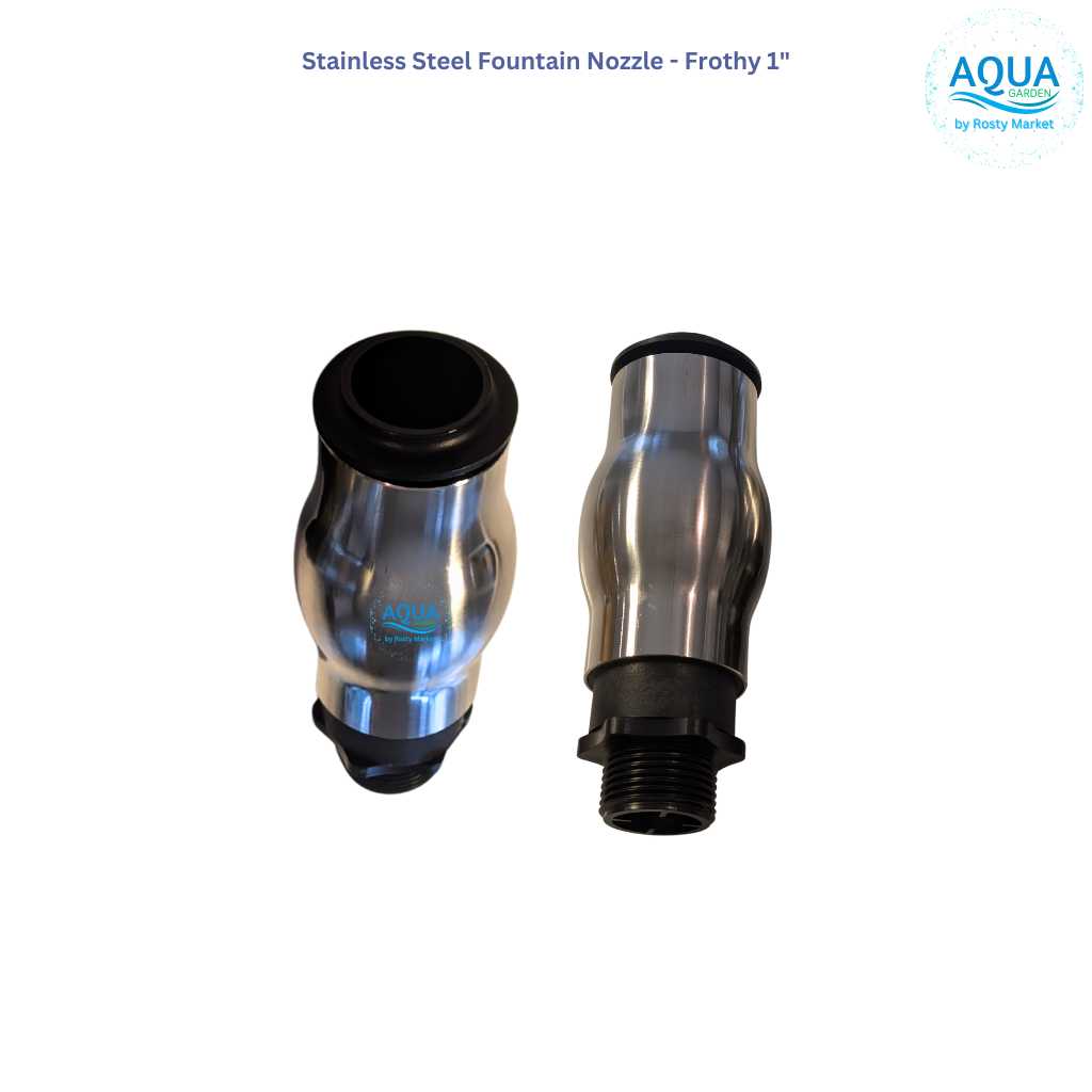 Stainless Steel Frothy Spray Nozzle - AquaGarden