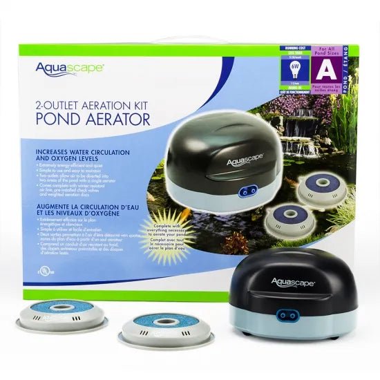 Aquascape 2-Outlet Pond Aeration Kit - AquaGarden