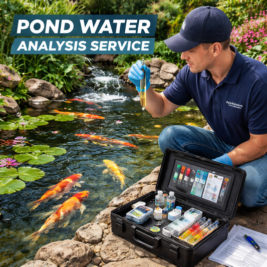 Pond Testing and Inspection with recommendations.