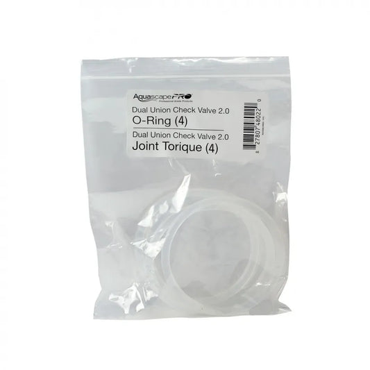 Aquascape Check Valve Dual Union 2.0 – O-Ring (Qty 4) 48022