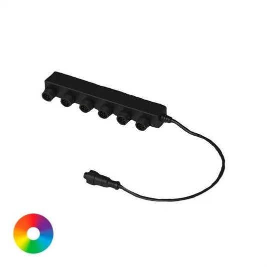 6-Way Color-Changing Light Splitter - AquaGarden