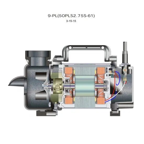 Aquascape 9-PL 7000 Solids-Handling Pond Pump - AquaGarden