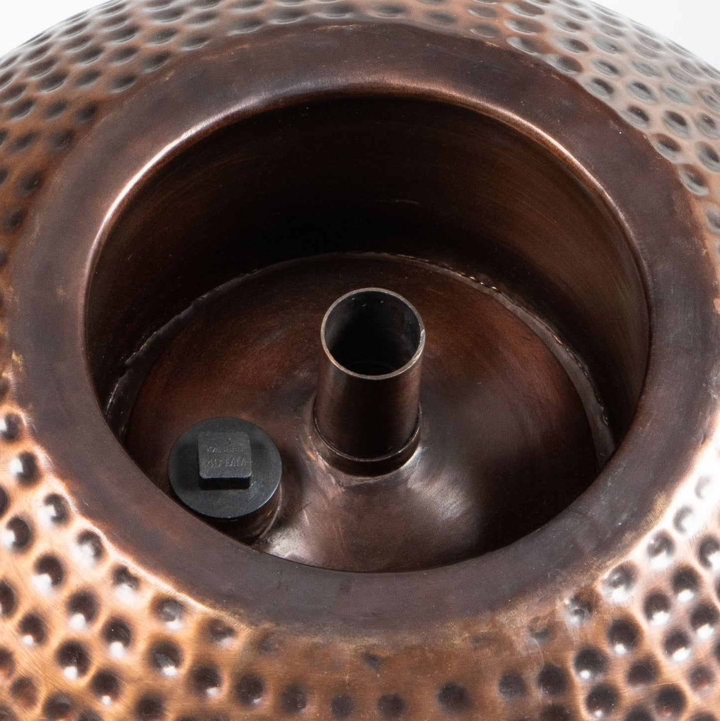 Atlantic-Oase Brass Spheres Antique Brass outlet detail