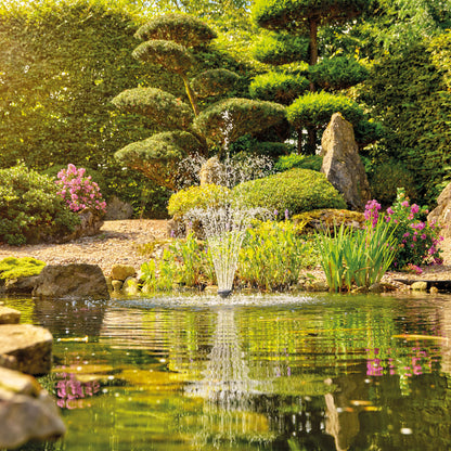 OASE Aquarius Eco Premium three-tier fountain application