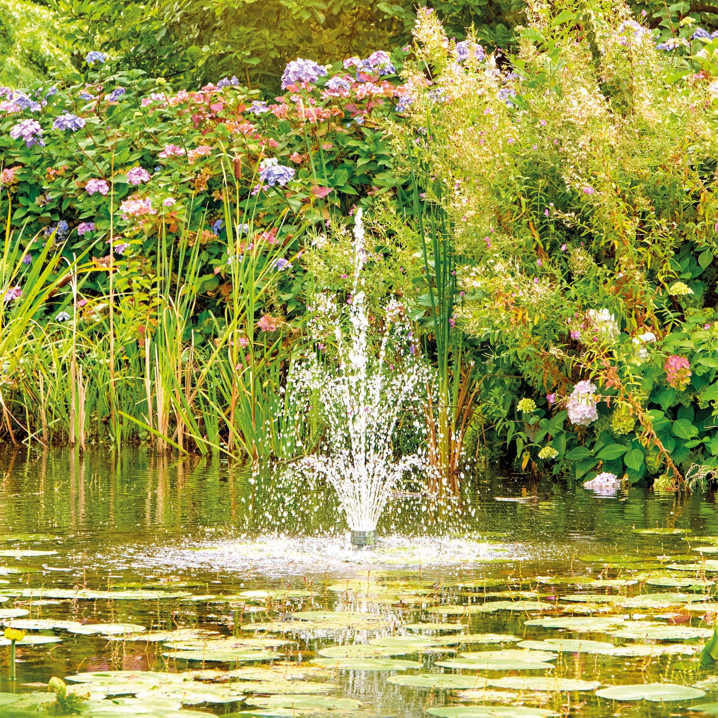 OASE Aquarius Eco Premium Vulcan fountain application