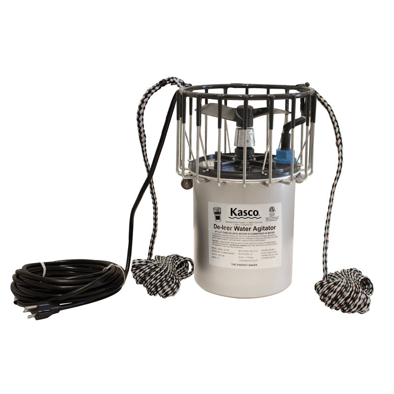 Kasco Pond & Lake De-icer - SS Cord Protection