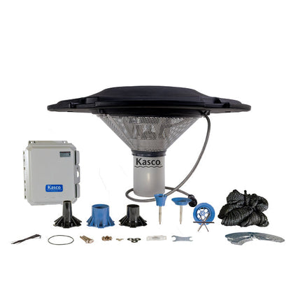 Kasco J-Series Floating Fountains - SS Cord Protection