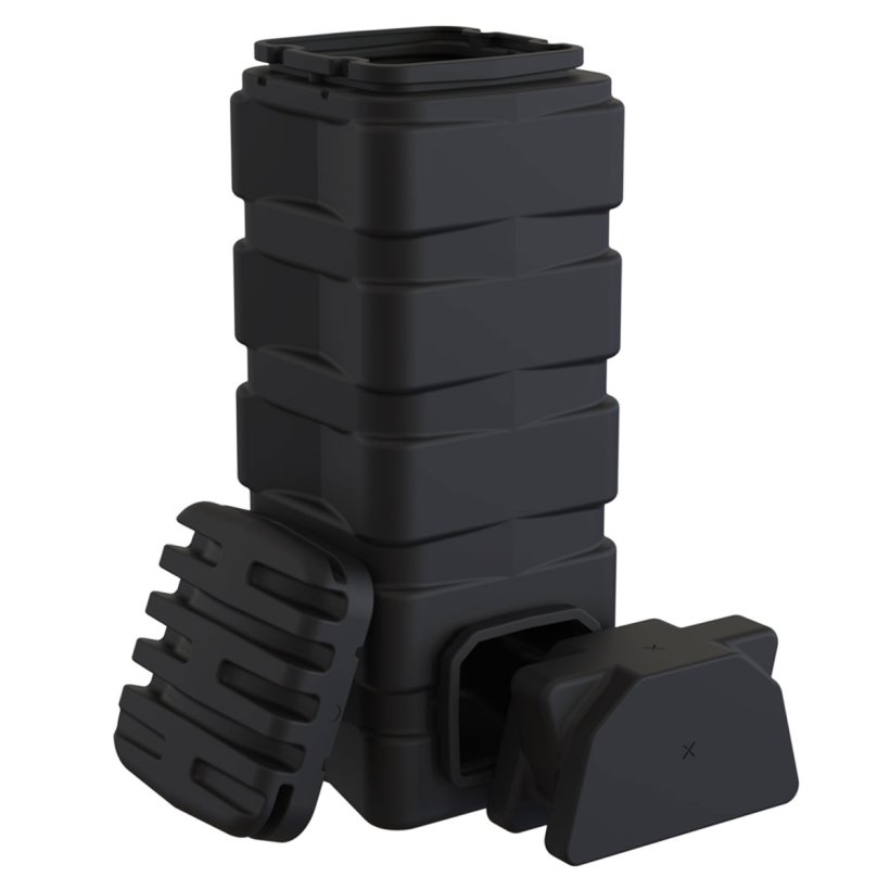Aquascape Snorkel Vault and Lid V2 & End Cap for Centipede