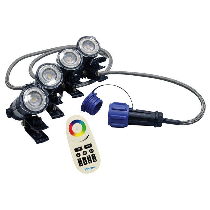 Airmax Color Changing LED Lights (No Cord)/Remote - AquaGarden