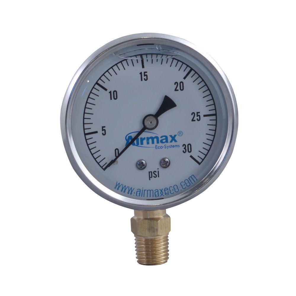 Airmax LS40/LS60 Airflow Manifold Assembly Replacement Parts — 2c - 2" Pressure Gauge