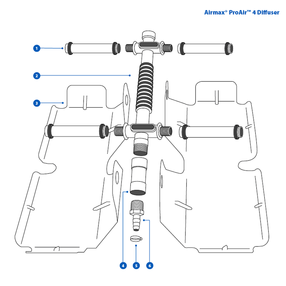 Airmax ProAir 4 Diffuser Plate Replacement Parts — product image 1
