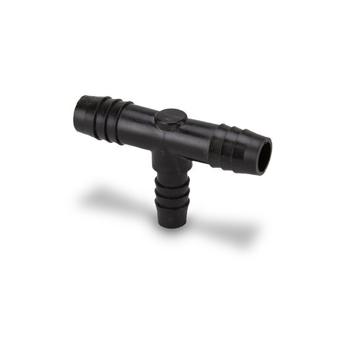 Aquascape Poly Barbed Hose Tees — 3/8" BARB x 1/2" BARB