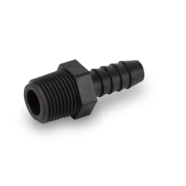 Aquascape Poly MPT x Barb Hose Adapters — 3/8" MPT x 3/8" BARB