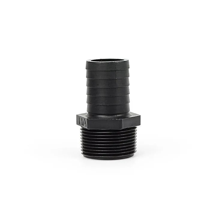 Aquascape Poly MPT x Barb Hose Adapters — 1-1/4" MPT x 1-1/4" BARB