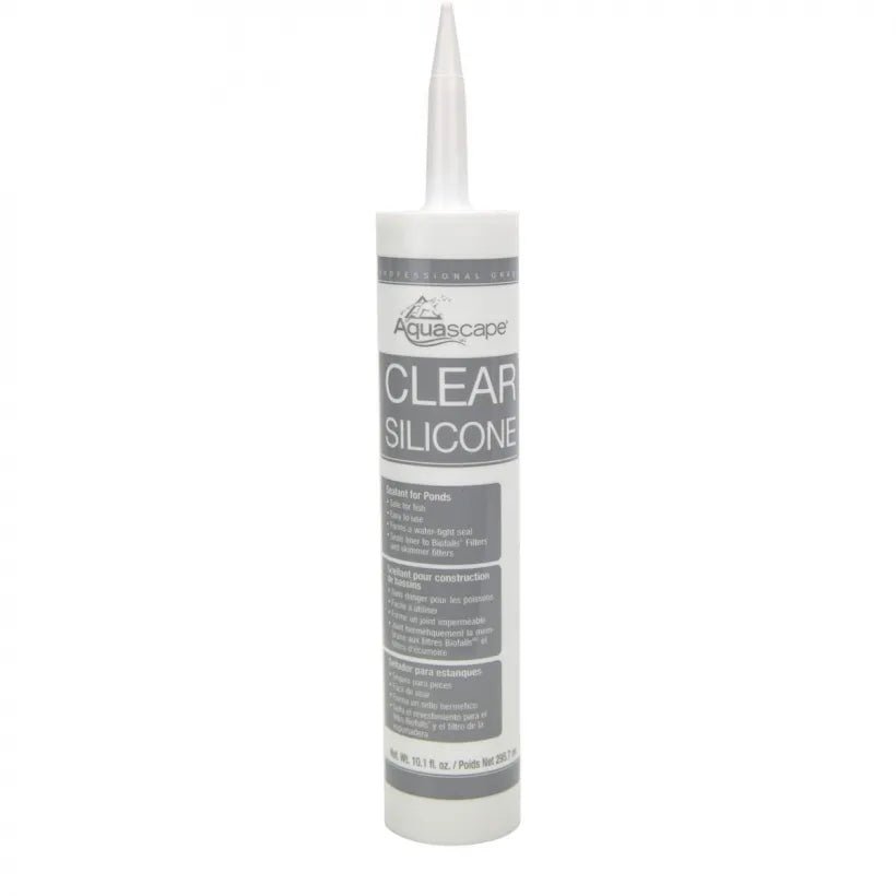 Aquascape Clear Silicone Sealant – 10.1 oz Tube - AquaGarden