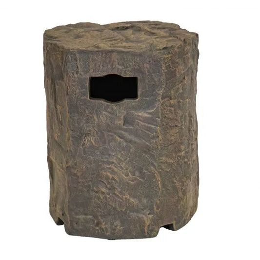 Aquascape Faux Stone & Stump Propane Tank Covers – Stone Propane Tank Cover