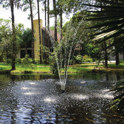 Atlantic-Oase 1/4 HP floating fountain tiered spray pattern