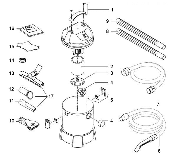 Atlantic-Oase Pondovac Classic Replacement Parts — product image 1