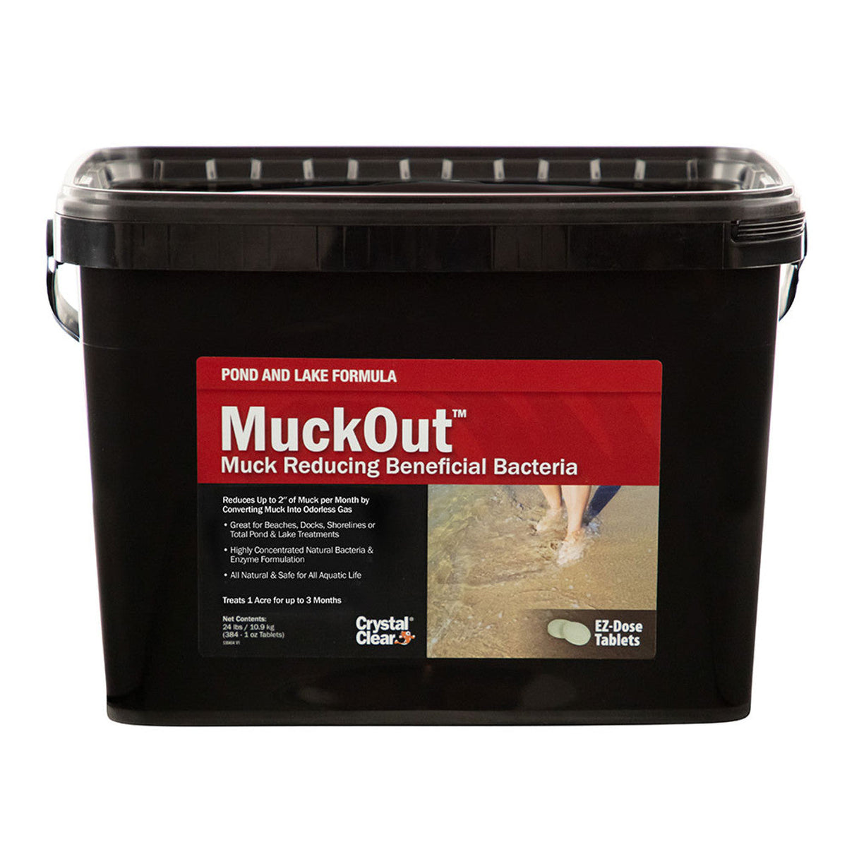 CrystalClear MuckOut — 24 lbs