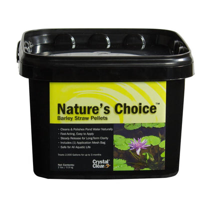 CrystalClear Nature's Choice Barley Straw Pellets — 2 lbs