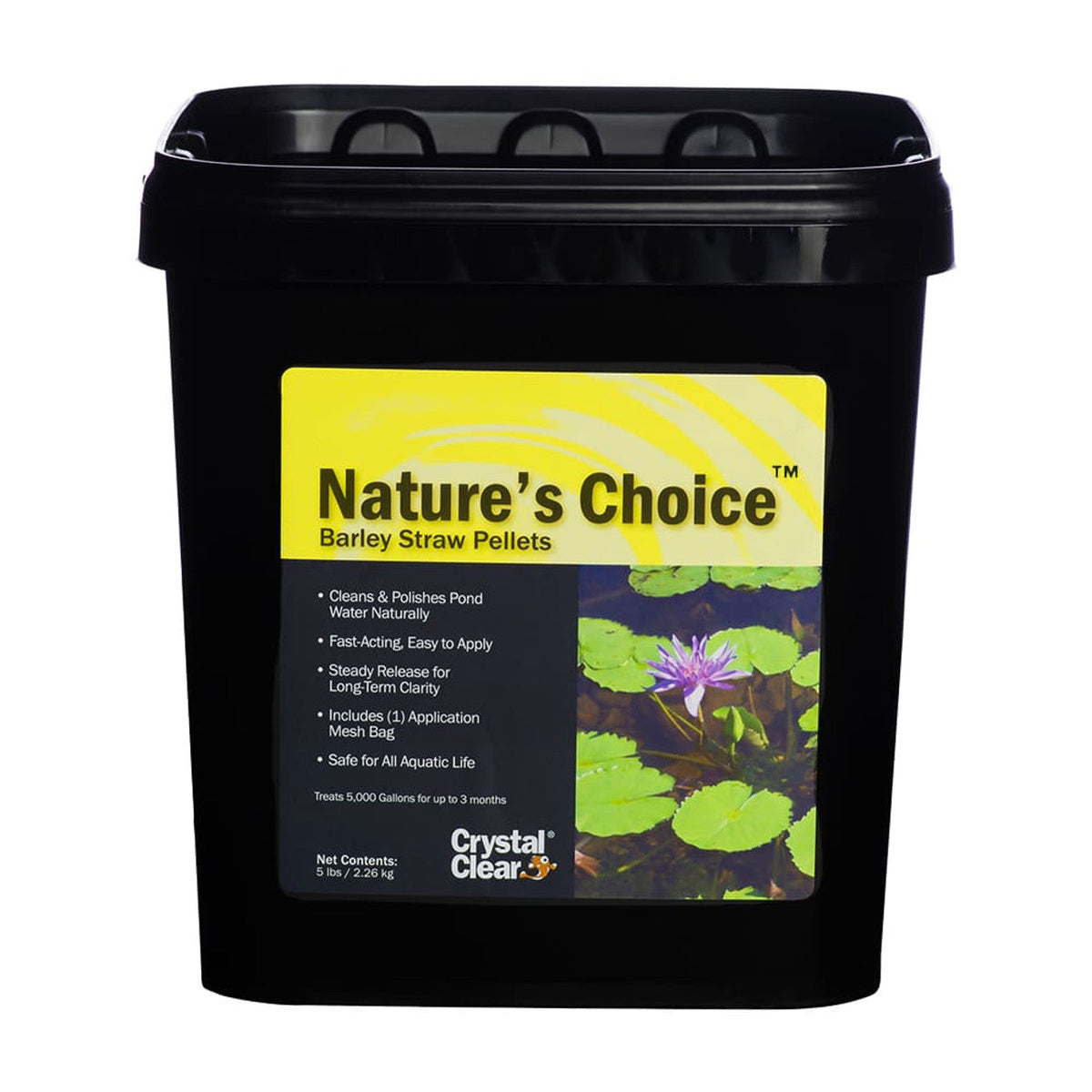 CrystalClear Nature's Choice Barley Straw Pellets — 5 lbs