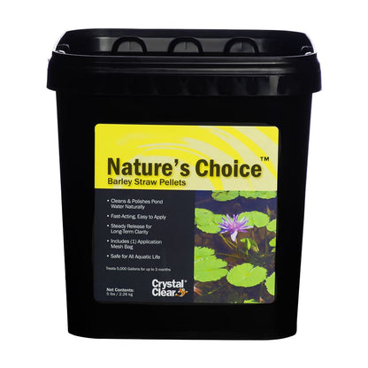 CrystalClear Nature's Choice Barley Straw Pellets — 5 lbs