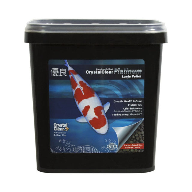 CrystalClear Platinum Koi Food — Large / 4.4 lbs