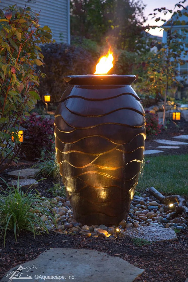 Fire Fountain Add-On Kit For Scalloped Urn Fountain - Rosty Market Inc.