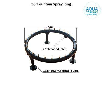 Fountain Spray Ring 36" - AquaGarden