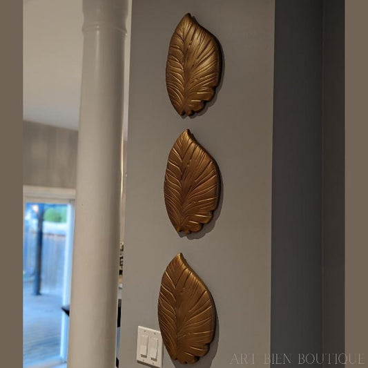 Wall Plaque Leaf - AquaGarden 