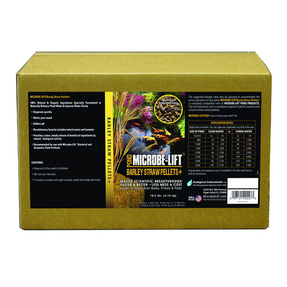 Microbe-Lift Barley Straw Pellets + — 10.5 lbs