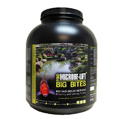 Microbe-Lift Big Bites Floating Pellets — 6 lbs