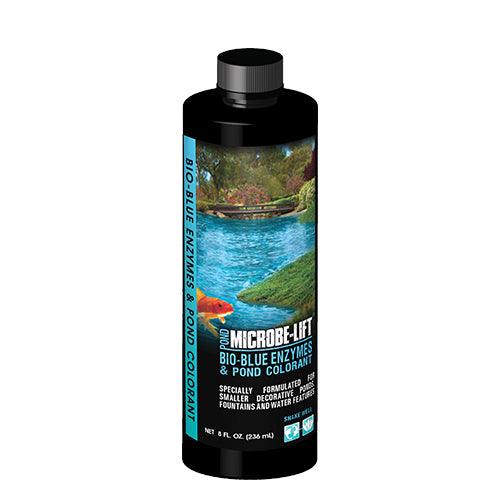 Microbe-Lift Bio-Blue Enzymes & Pond Colorant — 8 oz