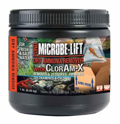 Microbe-Lift Dry Ammonia Remover with ClorAm-X — 1 lb