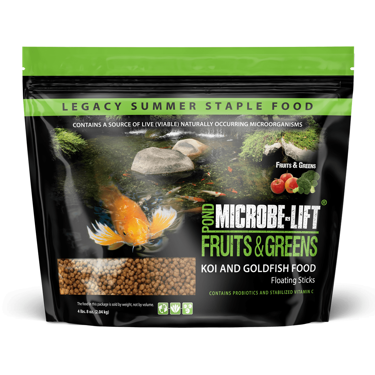 Microbe-Lift Fruits & Greens Floating Sticks — 4 lbs 8 oz