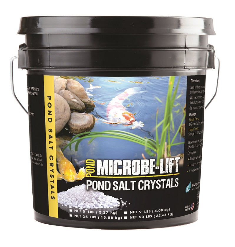 Microbe-Lift Pond Salt Crystals — 9 lbs