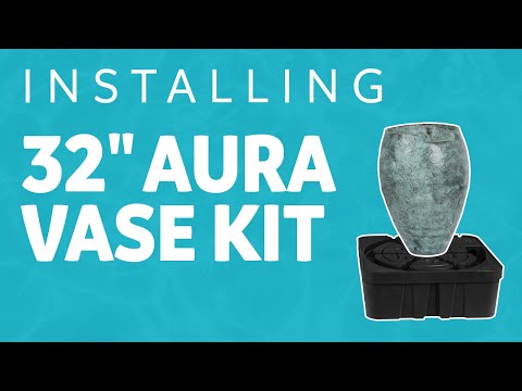 Atlantic-Oase Aura Vase Kits Antique Brass product video