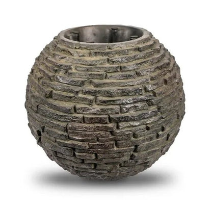 Aquascape Stacked Slate Sphere Fountain Kit 18″ Diameter (46 cm) - AquaGarden